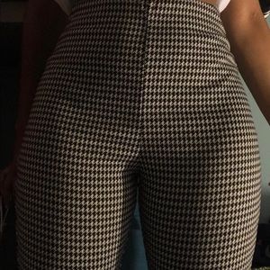 Houndstooth dress pants